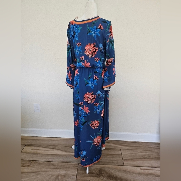 Flying Tomato Women's Floral Formal High-Low Wrap Summer Dress size Small. - Picture 14 of 14